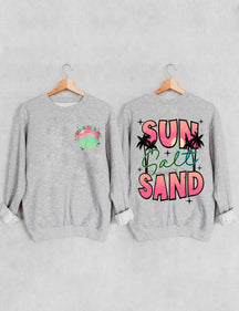 Sweat-shirt Soleil Sel Sable