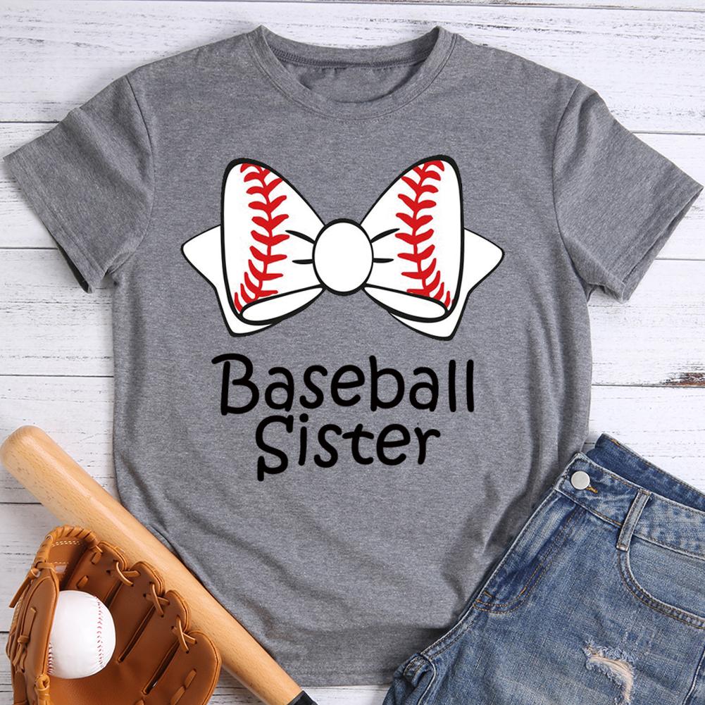 T-shirt sœur de baseball
