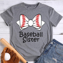 T-shirt sœur de baseball
