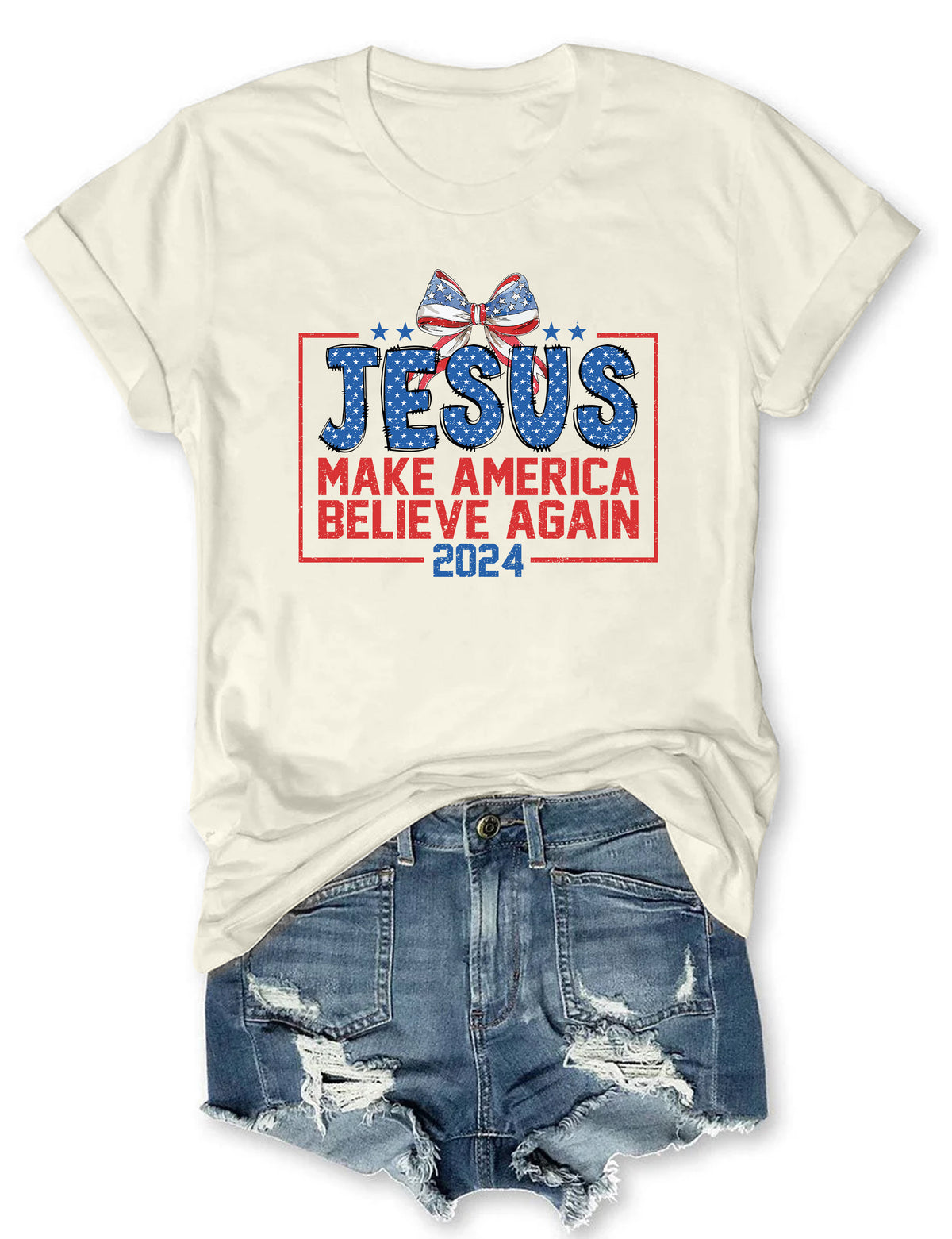 T-shirt Faire croire à nouveau à l’Amérique