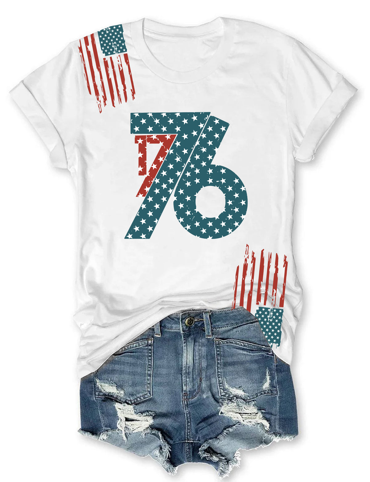 T-shirt Amérique du 4 juillet 1776