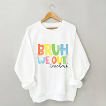 Sweat-shirt mignon pour professeur de fin d'année scolaire