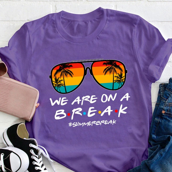 Nous sommes en pause professeur T-shirt