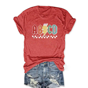 T-shirt professeur Abcd