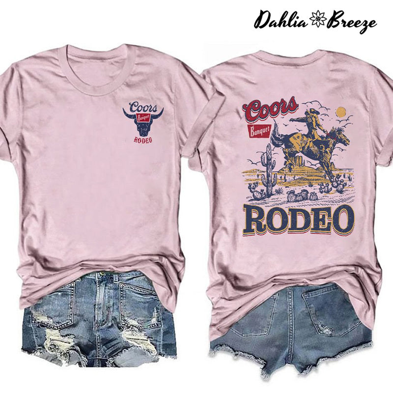 T-shirt Coors Banquet Rodéo