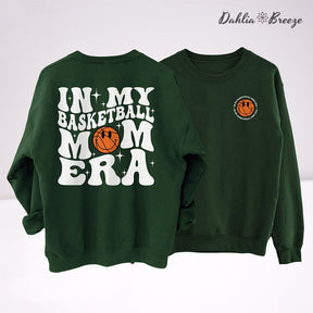 Dans mon basket-ball Mom Era Sport Mom Crewneck Sweatshirt