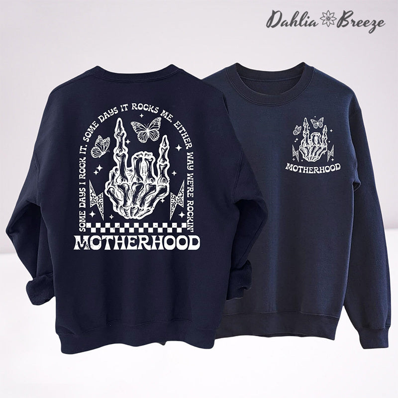 Maternité Certains jours, je le berce certains jours Sweat-shirt