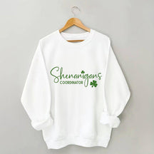 Shenanigans Coordinator Sweatshirt mit Buchstaben-Print