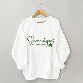Shenanigans Coordinator Sweatshirt mit Buchstaben-Print