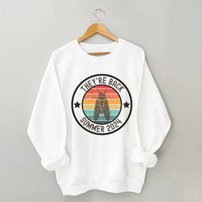Sweat-shirt Amoureux des Insectes Cigale