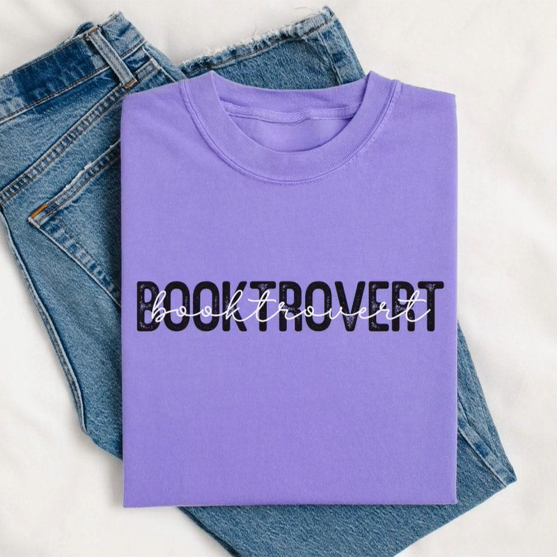 Booktrovert Reading Lovers T-shirt