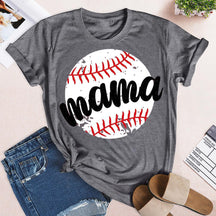 T-shirt Maman Baseball