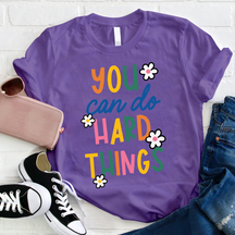 Faites-vous confiance, vous pouvez faire des choses difficiles T-shirt d'enseignant