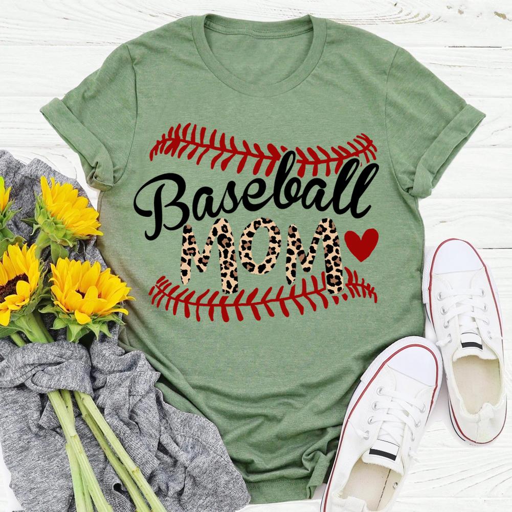 T-shirt Maman Baseball
