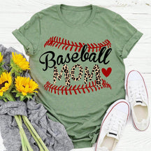 T-shirt Maman Baseball