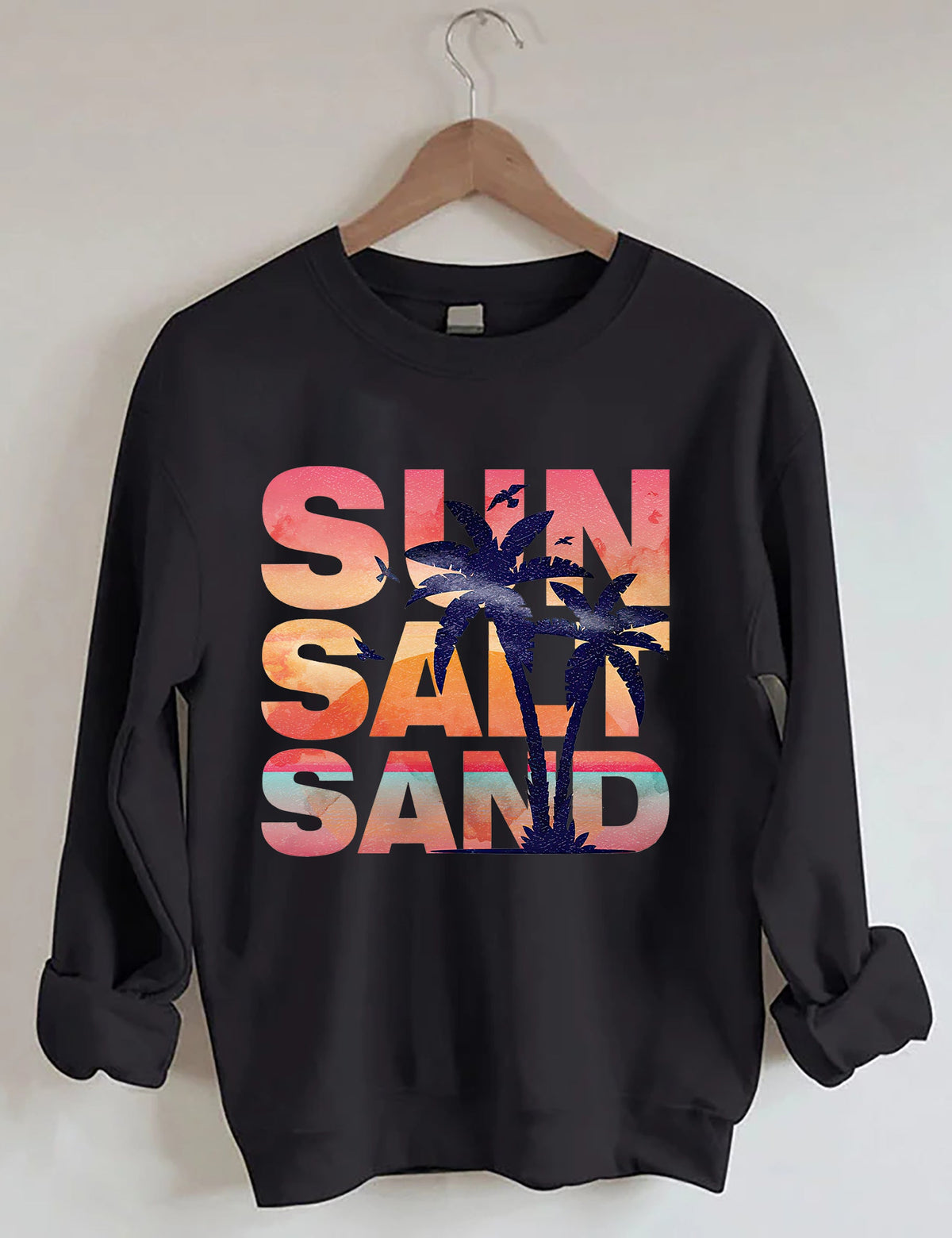 Sweat-shirt Soleil Sel Sable
