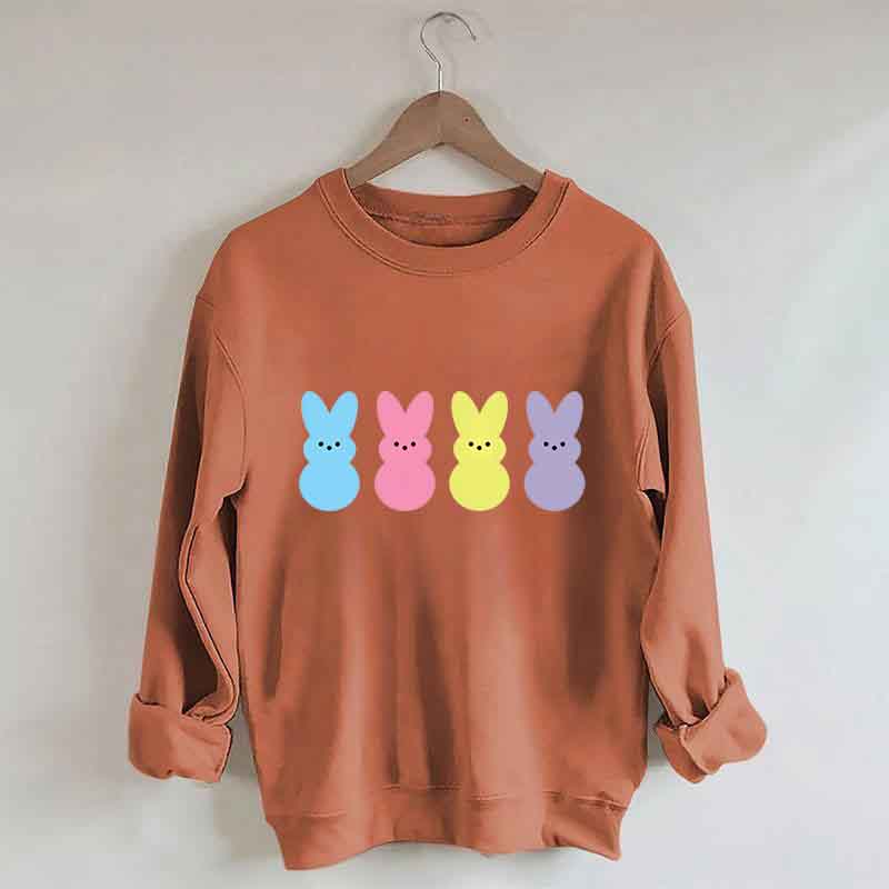 Sweat-shirt mignon lapin de Pâques