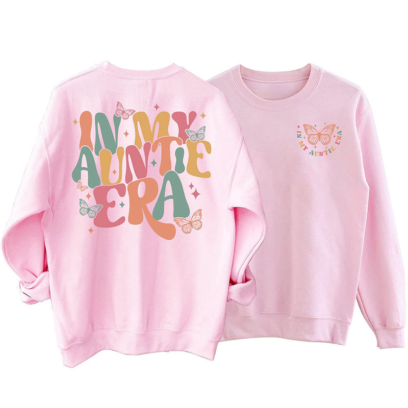 In meiner Tante-Ära-Sweatshirt mit Rundhalsausschnitt