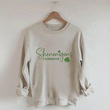 Shenanigans Coordinator Sweatshirt mit Buchstaben-Print