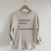 Sweat-shirt du concours Café et Cheer du week-end