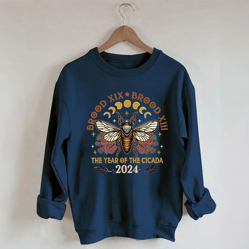 Sweat-shirt drôle de concert de cigales
