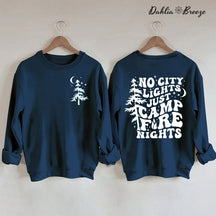 Camp Life - Sweat-shirt imprimé arbre de vie et lettres