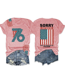 T-shirt Amérique du 4 juillet 1776