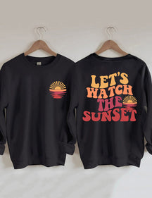 Regardons le sweat-shirt Sunset