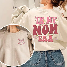 Sweat-shirt papillon mignon In My Mom Era