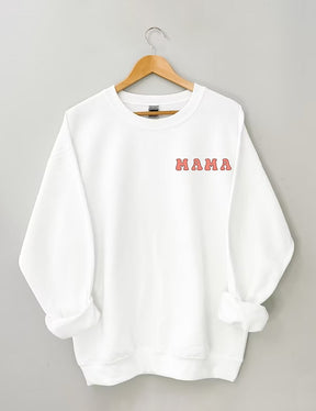 Sweat-shirt tendance Floral Mama