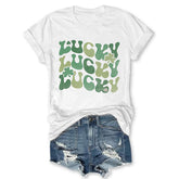 T-shirt porte-bonheur rétro de la Saint Patrick