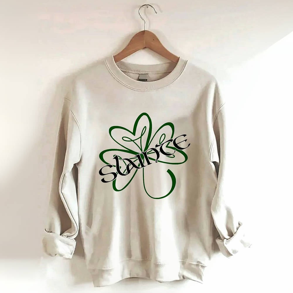 Sweat-shirt trèfle à quatre feuilles Slainte