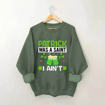 Sweat-shirt drôle de la Saint-Patrick