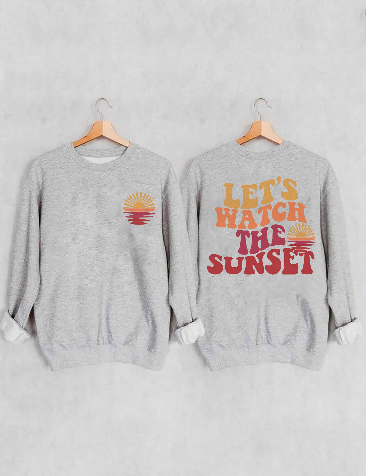 Regardons le sweat-shirt Sunset