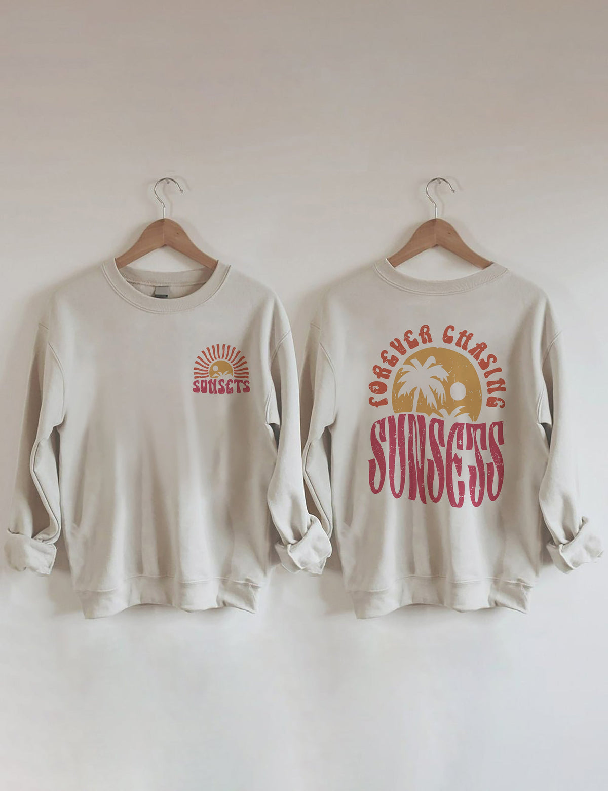 Sweat-shirt Forever Chasing Sunsets