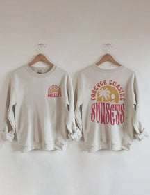 Sweat-shirt Forever Chasing Sunsets