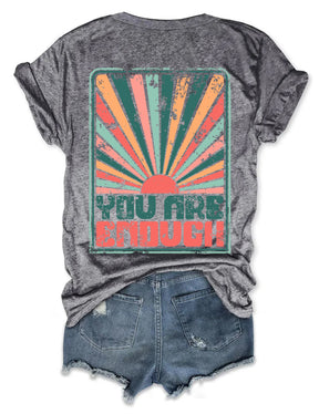 T-shirt Sunkissed, vous êtes assez