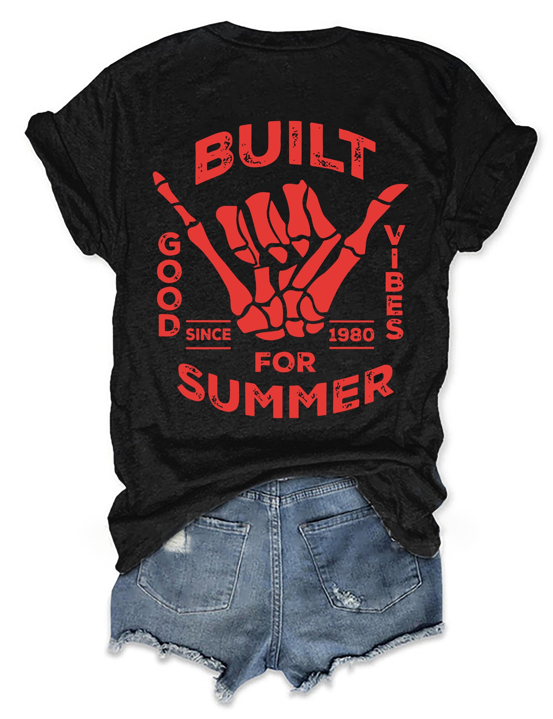 T-shirt conçu pour l'été