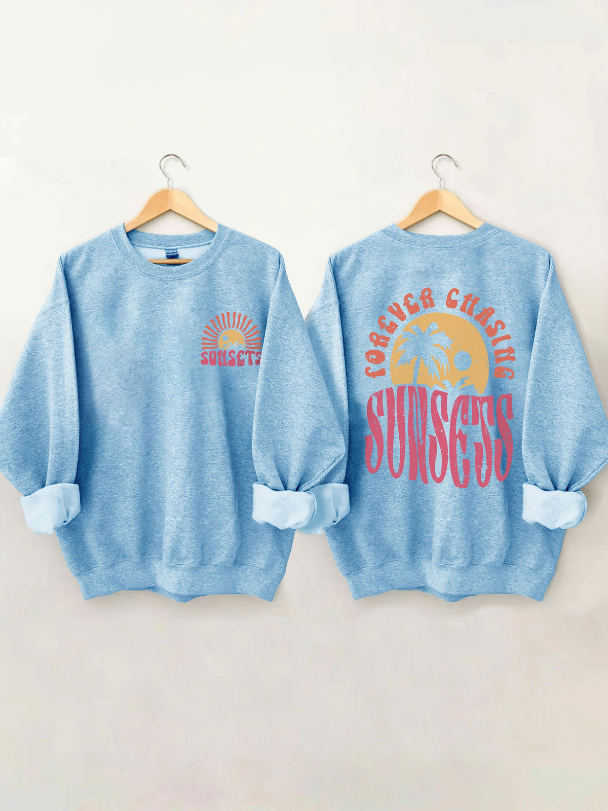 Sweat-shirt Forever Chasing Sunsets