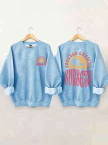 Sweat-shirt Forever Chasing Sunsets