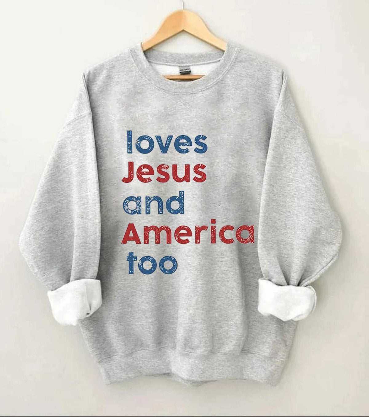Aime aussi l’Amérique Sweatshirt