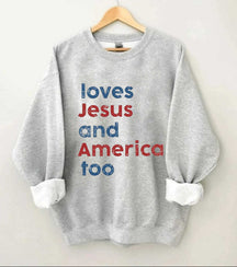 Aime aussi l’Amérique Sweatshirt