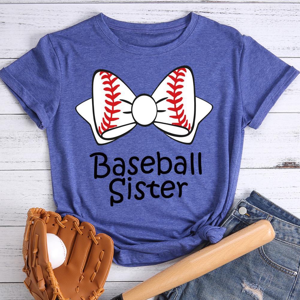 T-shirt sœur de baseball