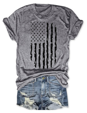T-shirt drapeau américain