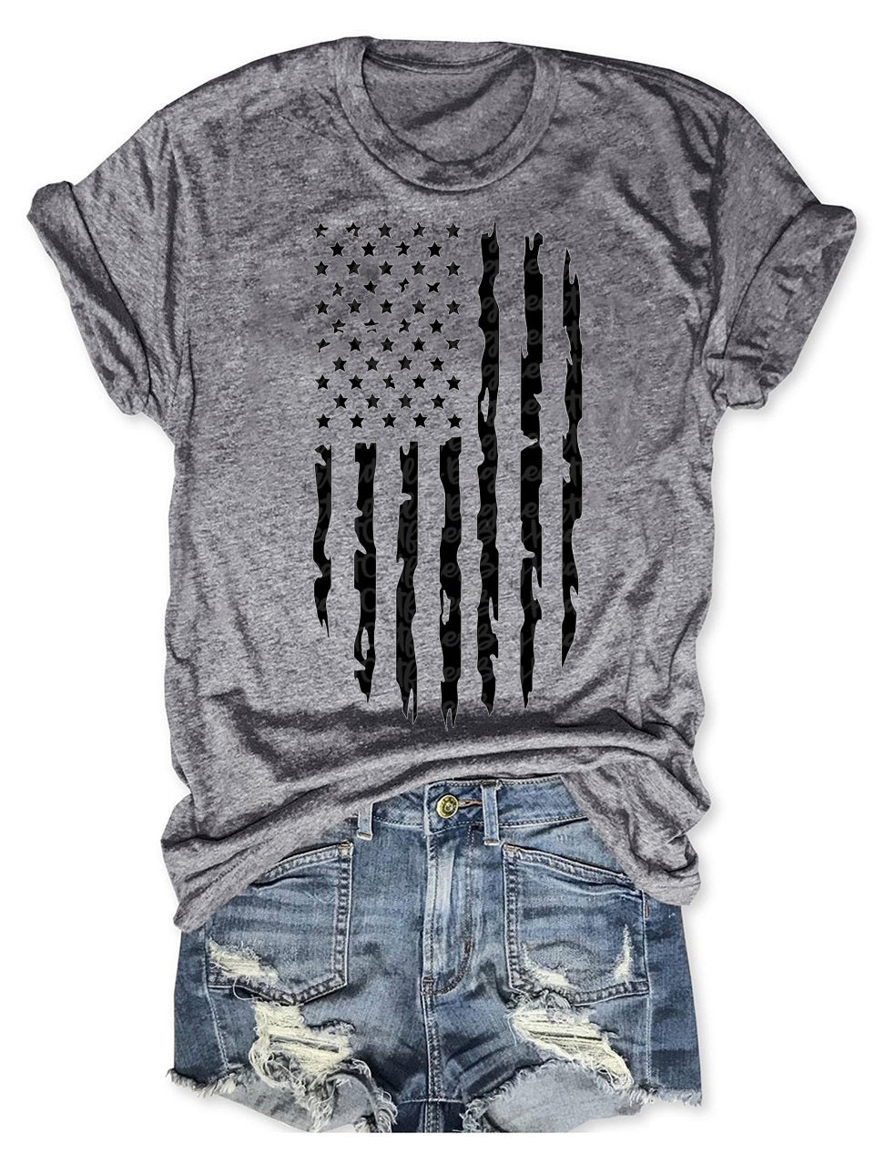 T-shirt drapeau américain