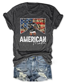 T-shirt maman américaine