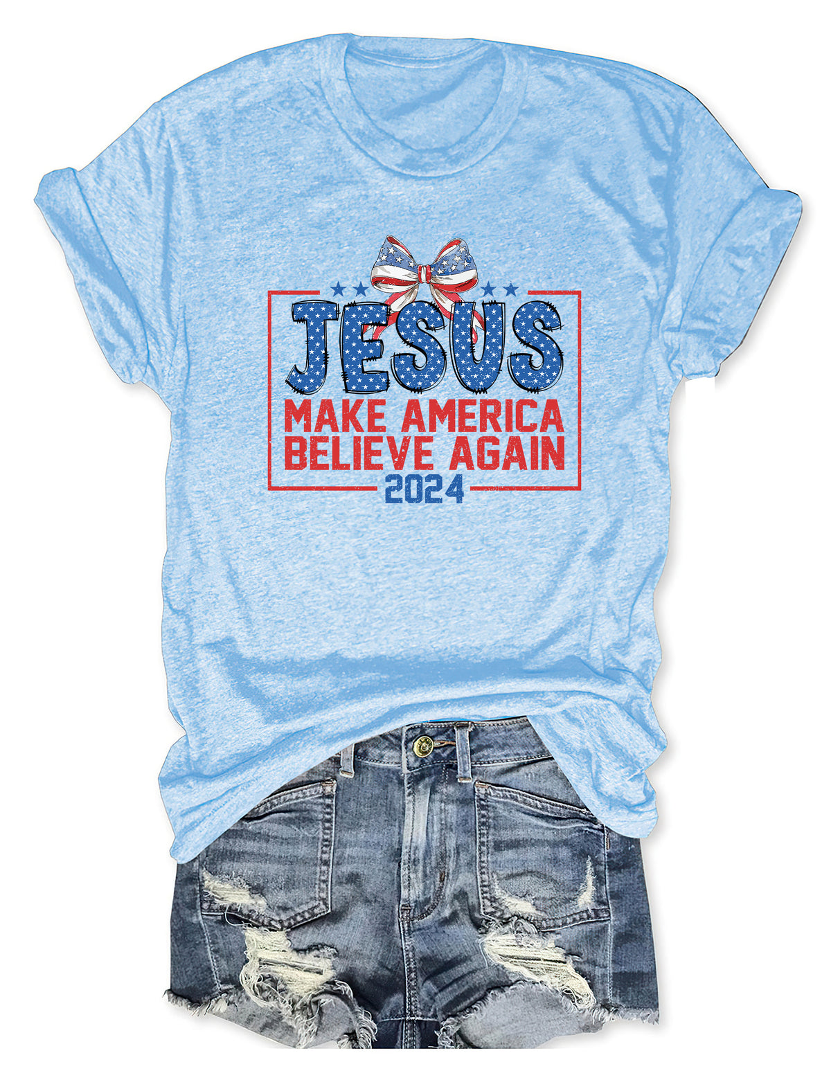 T-shirt Faire croire à nouveau à l’Amérique