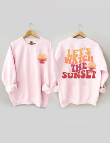 Regardons le sweat-shirt Sunset