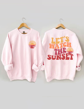 Regardons le sweat-shirt Sunset