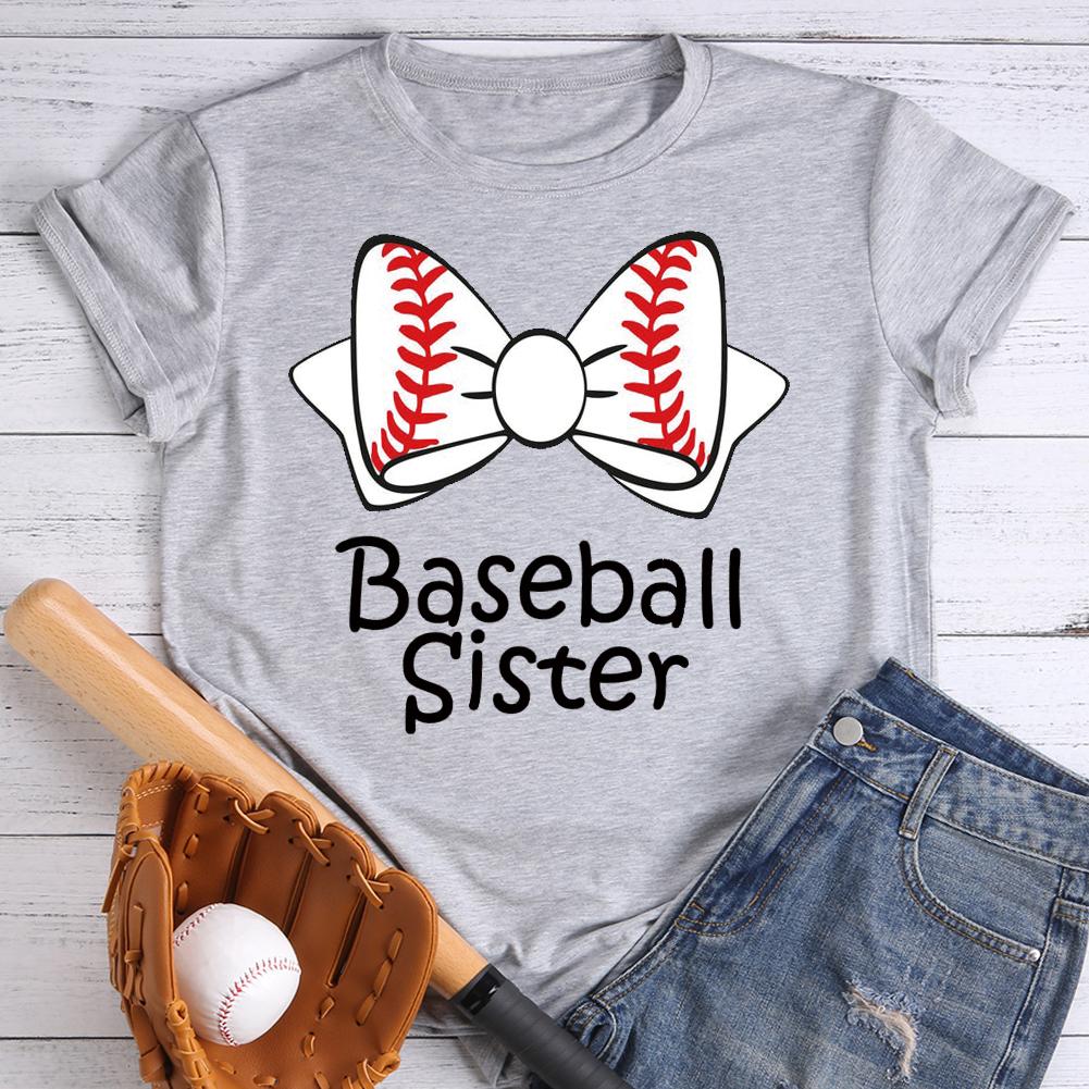 T-shirt sœur de baseball